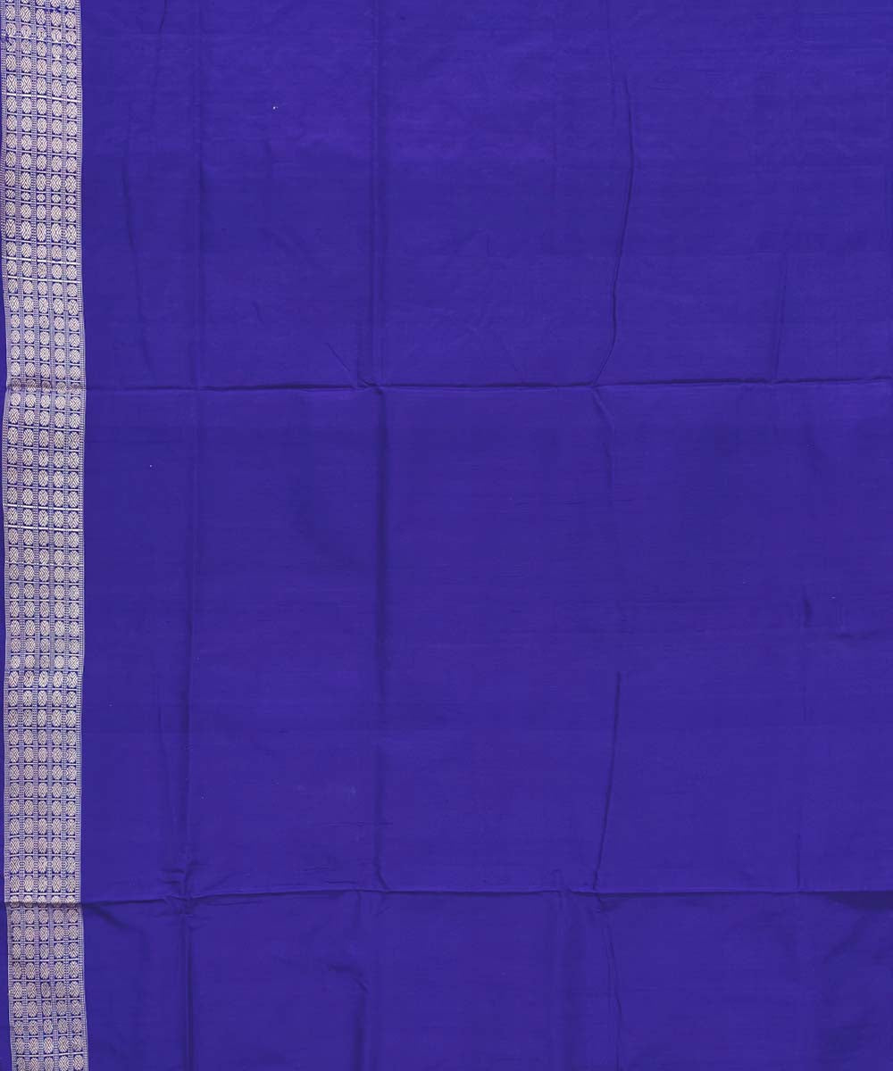 Pink blue handwoven silk bomkai saree