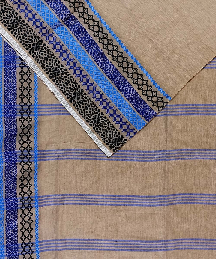 Sand cotton handloom bengal saree