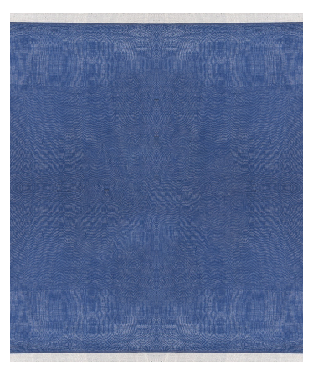 Navy blue shantipuri handloom cotton saree