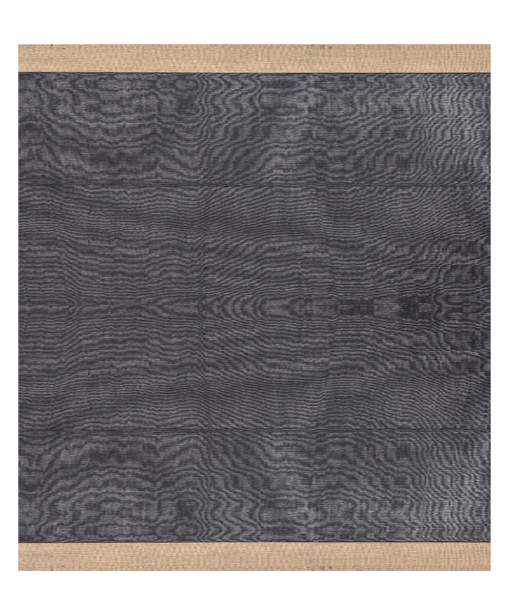 Black shantipuri handloom cotton saree