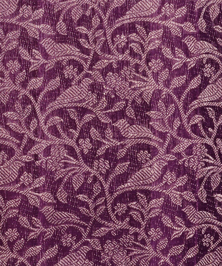 Grape kora handwoven kanjivaram silk saree