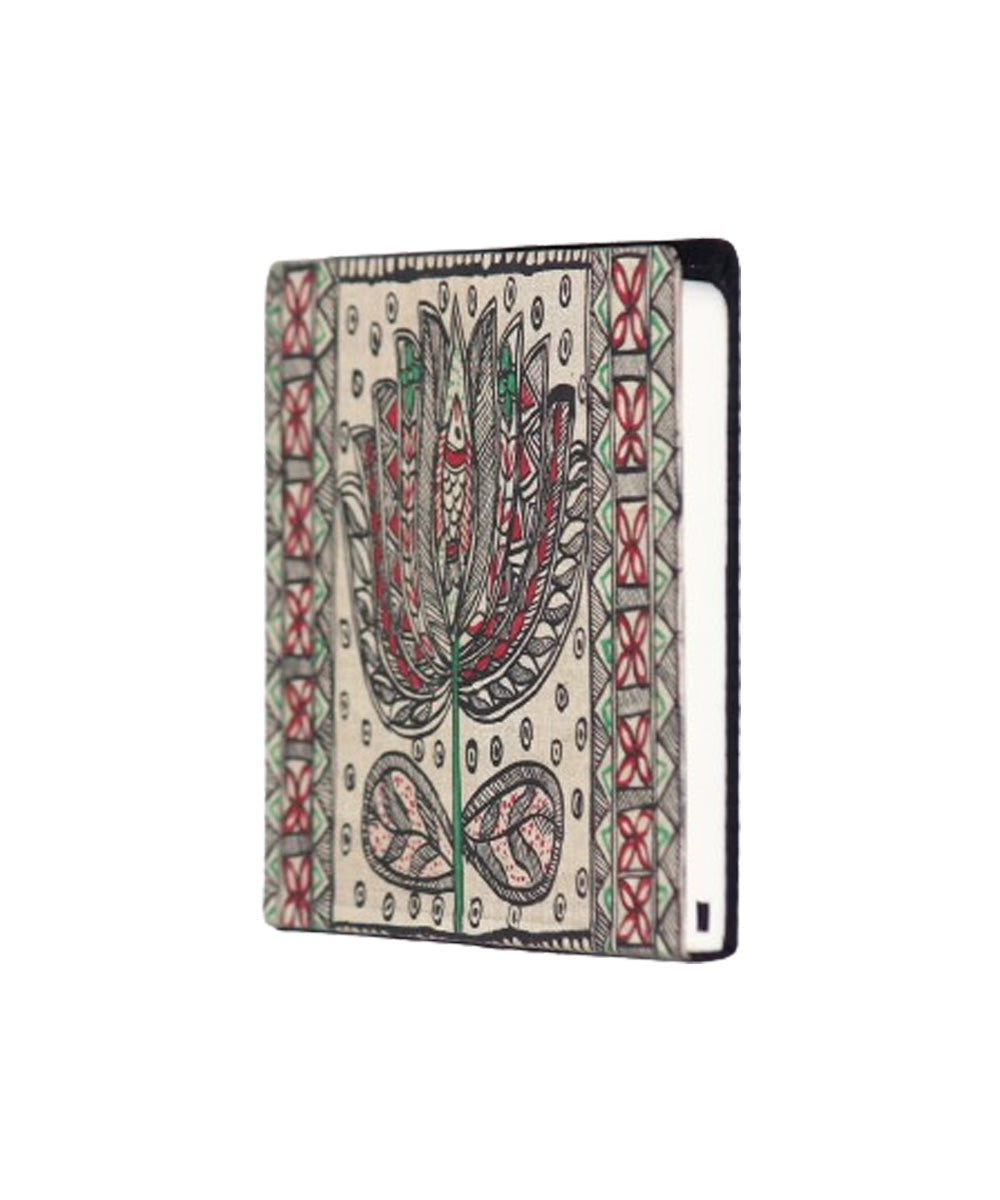 Multicolor silk hand madhubani painting diary