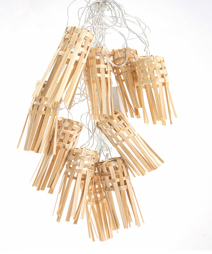 Frill Handcrafted bamboo String Light