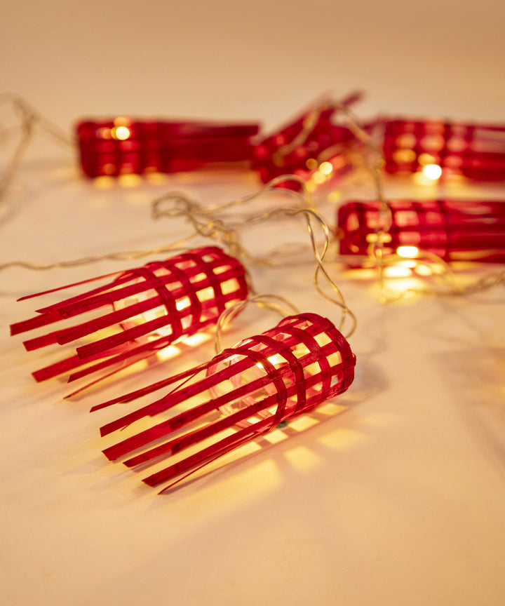 Frill Handcrafted bamboo String Light