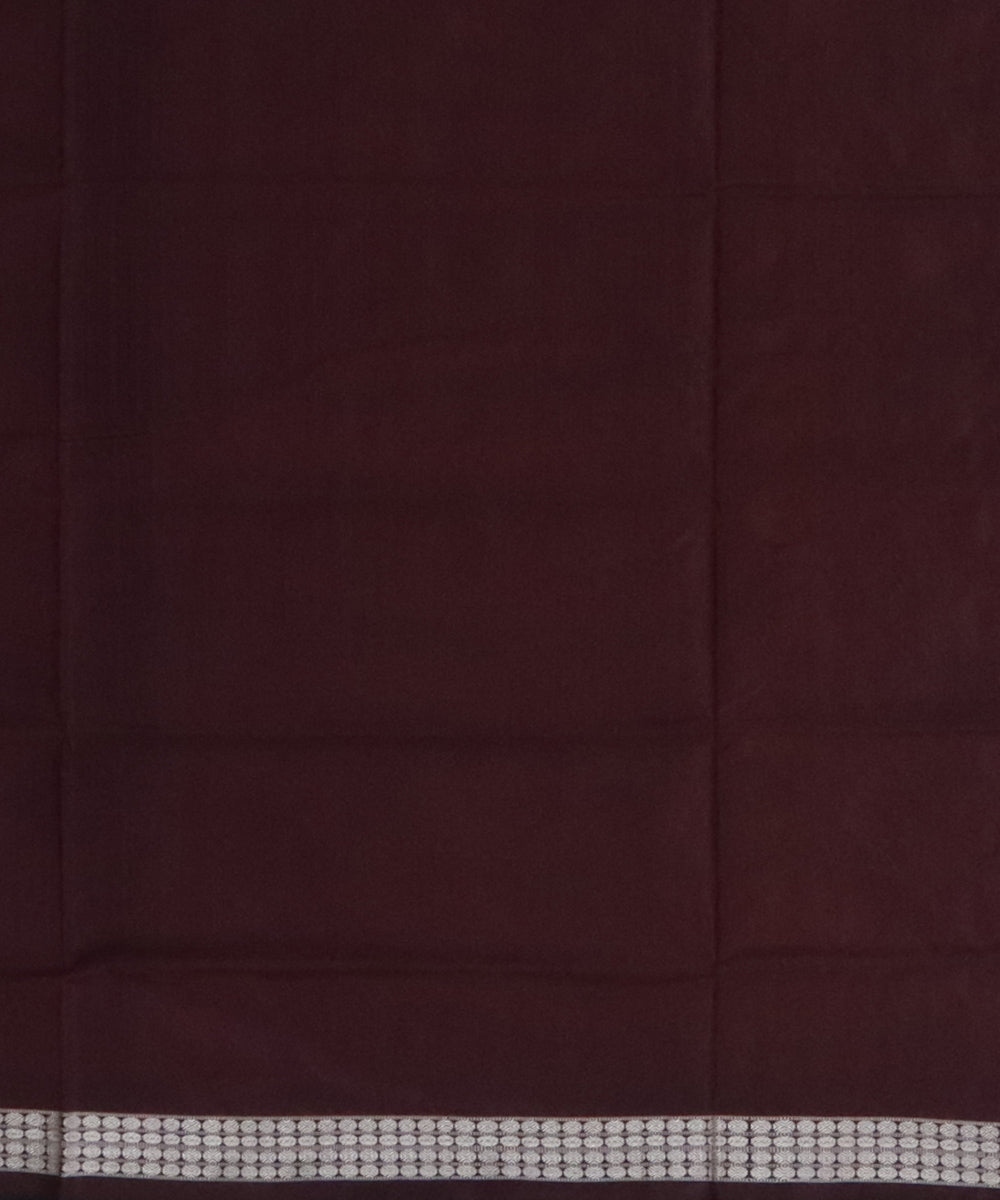 Light gold silk handwoven sambalpuri saree