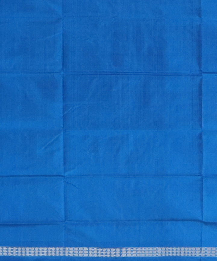 Dark pastel red silk handwoven sambalpuri saree