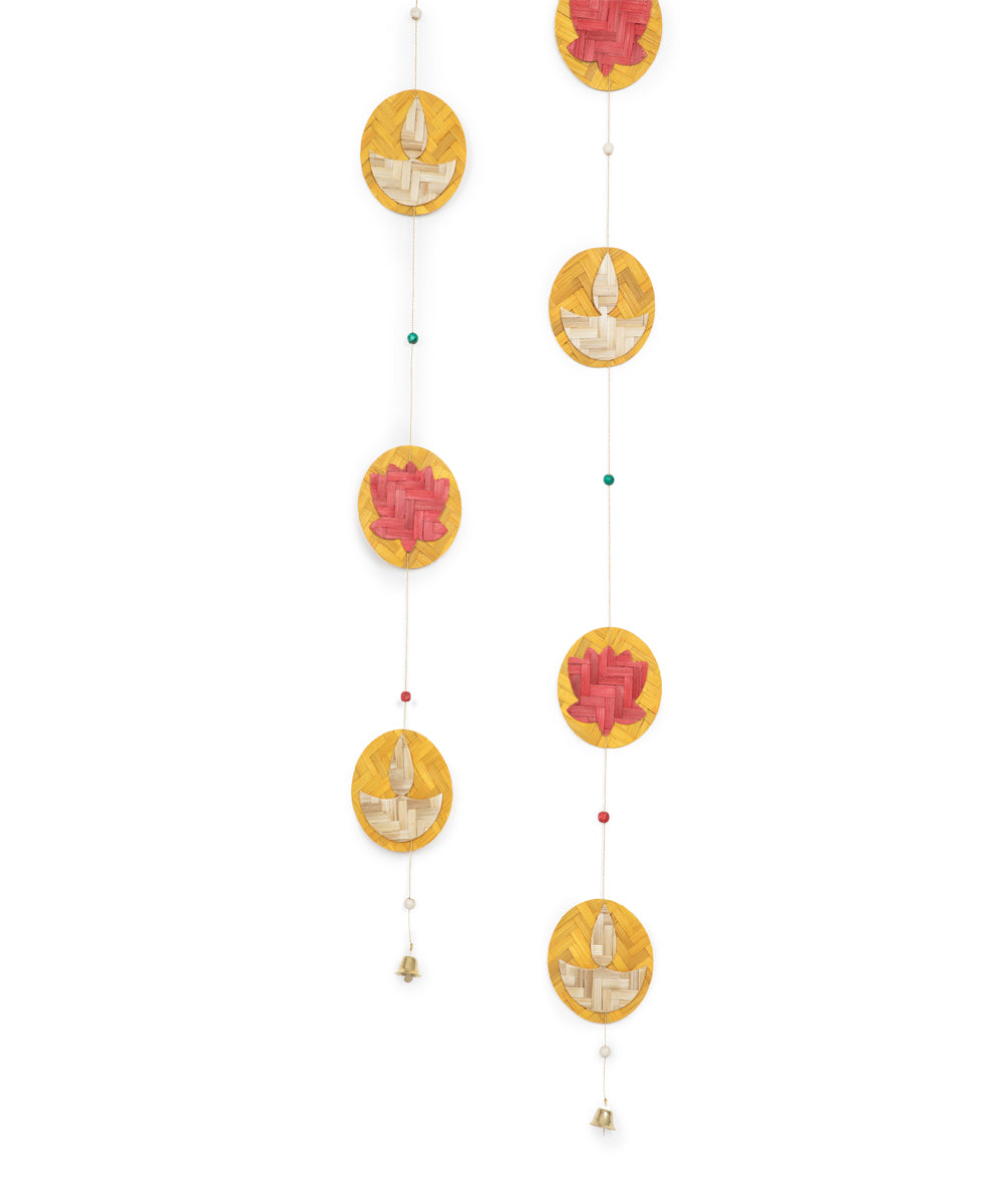Jyoti Handcrafted Bamboo Streamers - Set of 2