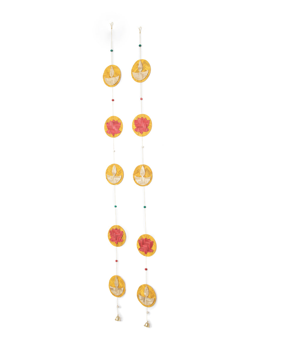 Jyoti Handcrafted Bamboo Streamers - Set of 2
