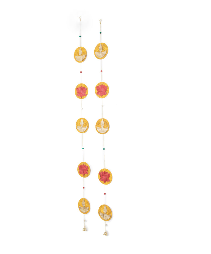 Jyoti Handcrafted Bamboo Streamers - Set of 2