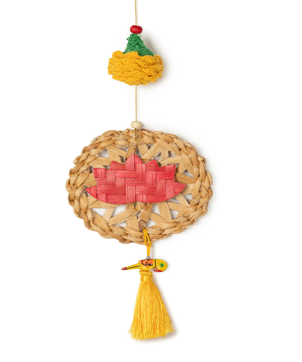 Marigold Lotus Handcrafted Banana Hanging - Set of 2