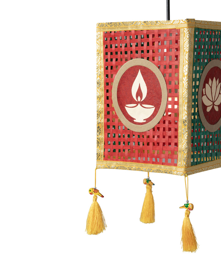 Noor Jaali Handcrafted Bamboo Lantern