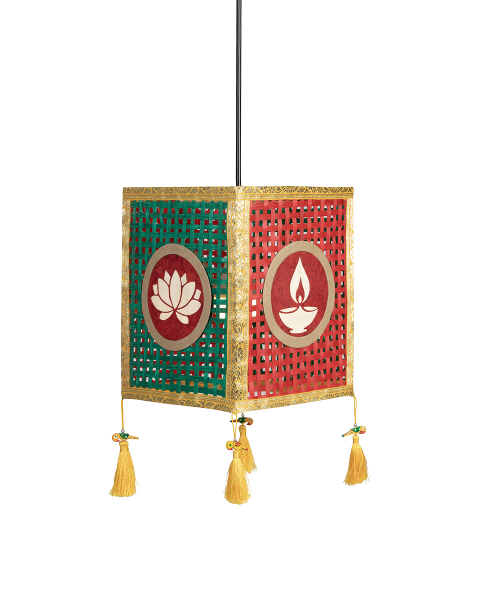Noor Jaali Handcrafted Bamboo Lantern