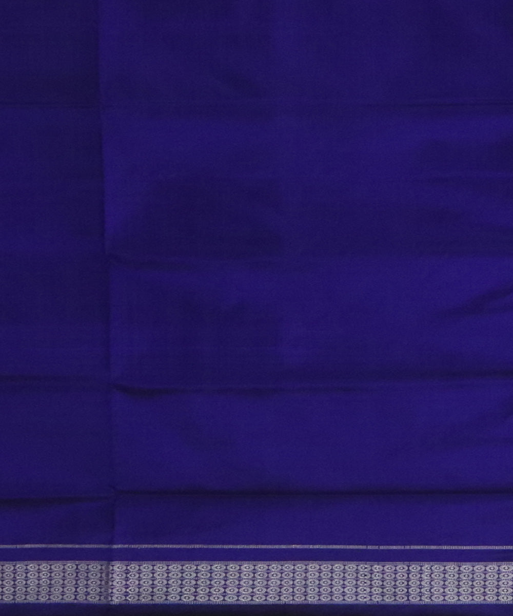 Bistre brown silk handwoven sambalpuri saree