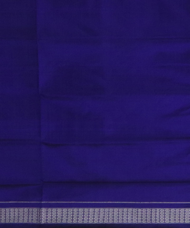 Bistre brown silk handwoven sambalpuri saree