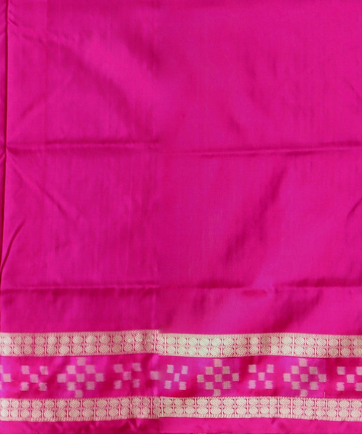 Grey Brilliant Azure Silk Handloom Tissue Saree