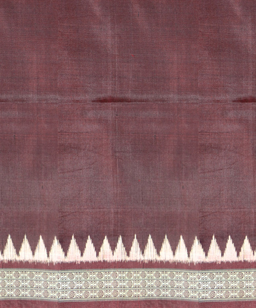 Multicolor Denim Silk Handloom Sambalpuri Saree
