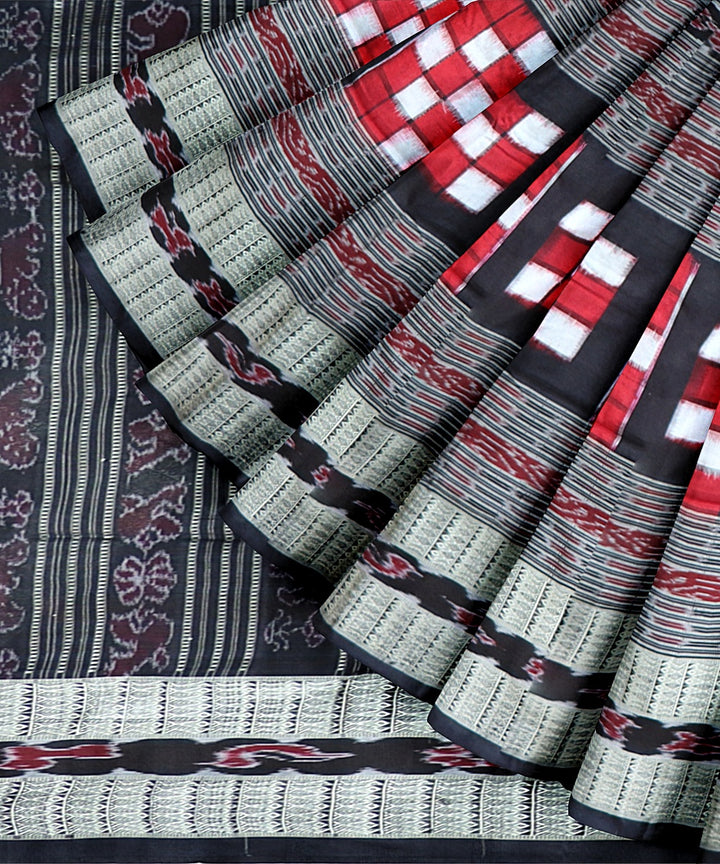 Black Silk Handloom Bichitrapuri Saree