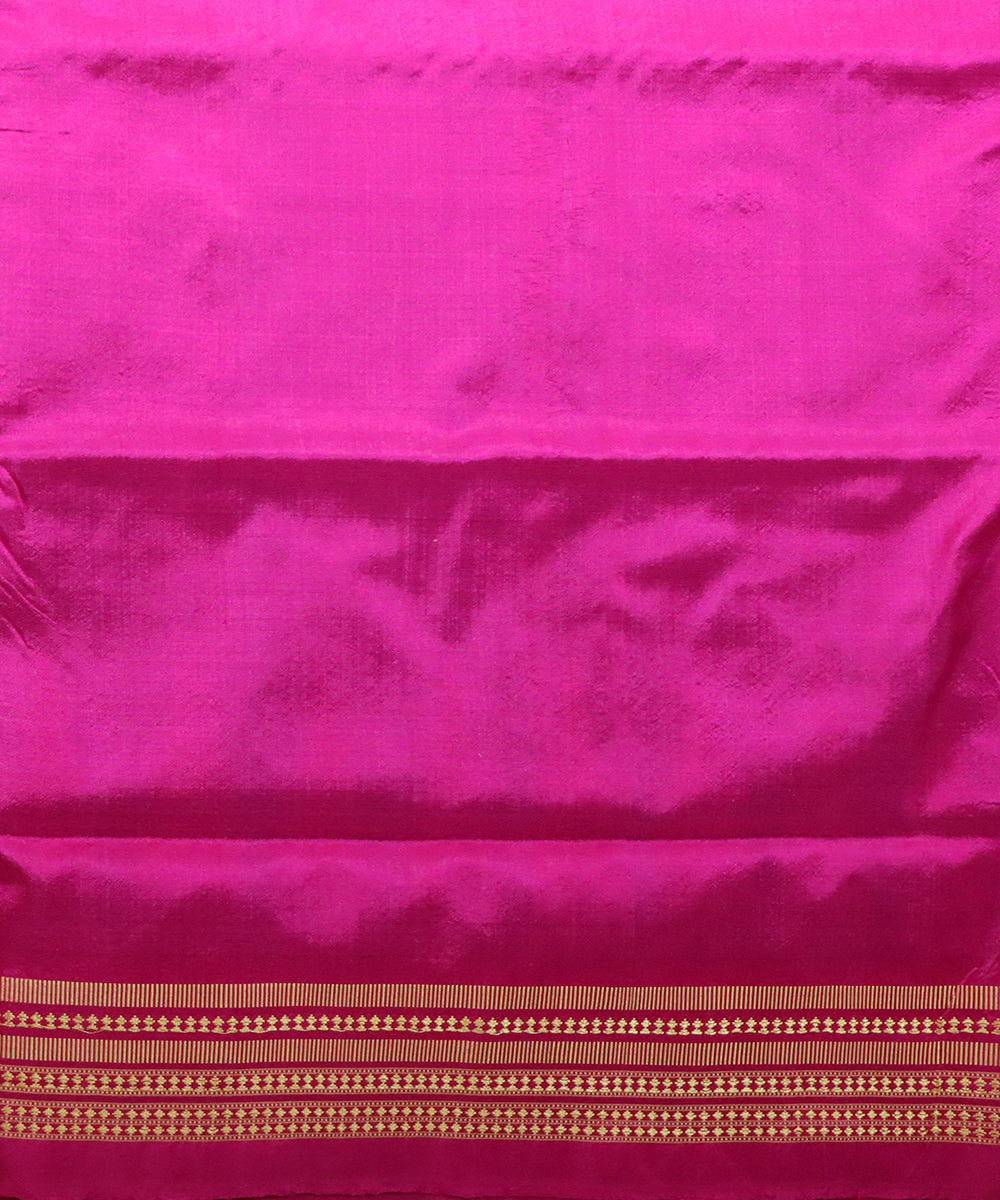 Brandeis blue byzantine silk handloom bomkai saree
