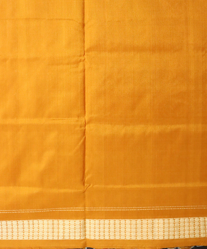 Multicolor bronze silk handloom sambalpuri saree