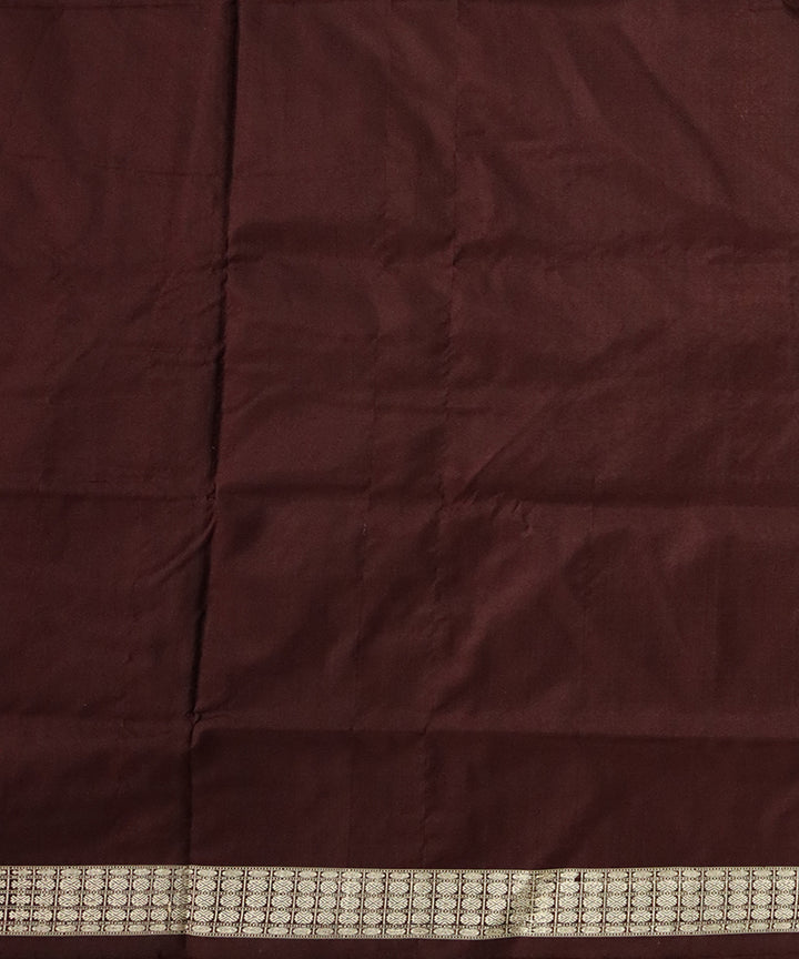 Multicolor bulgarian rose silk handloom bomkai saree