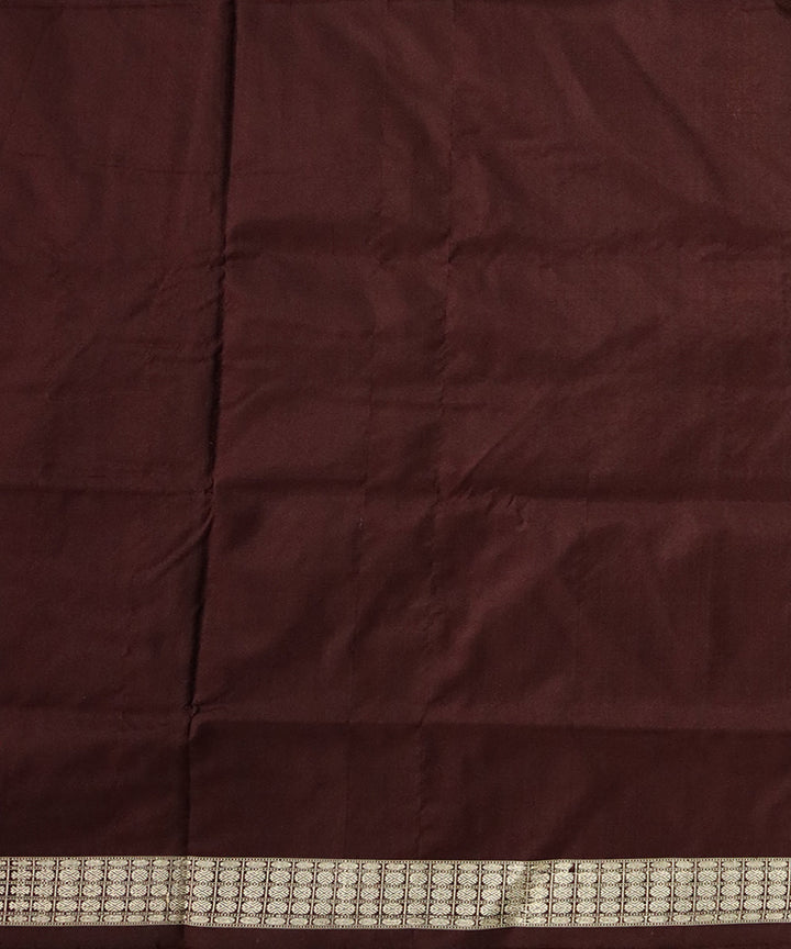 Multicolor bulgarian rose silk handloom bomkai saree