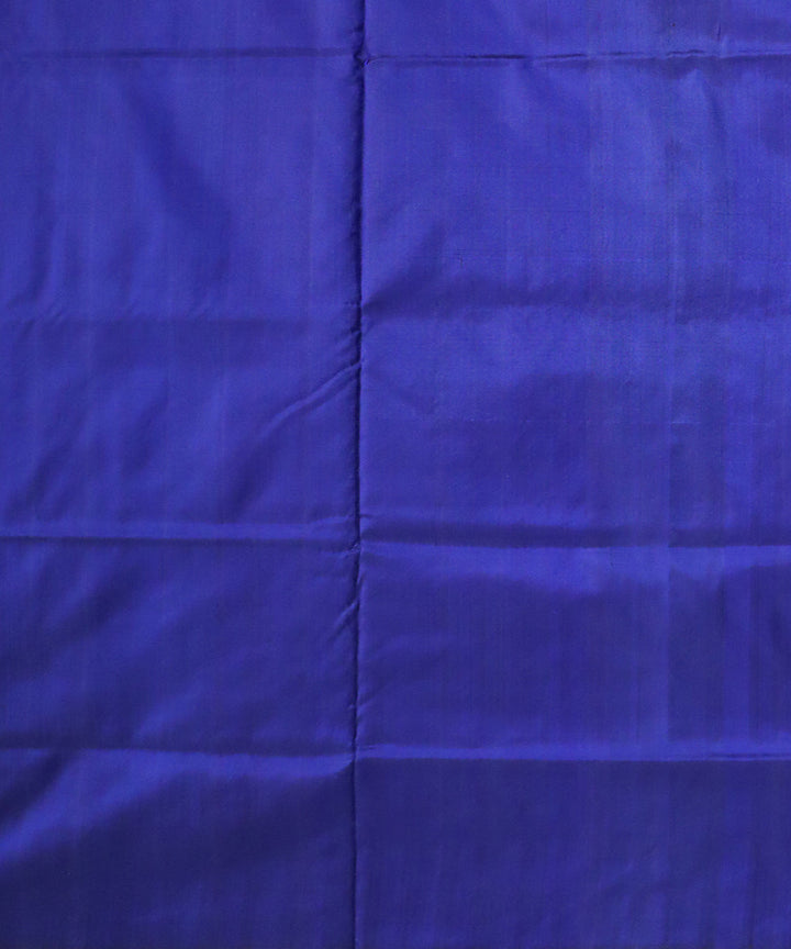 Teal green dark blue silk handloom sonepur saree