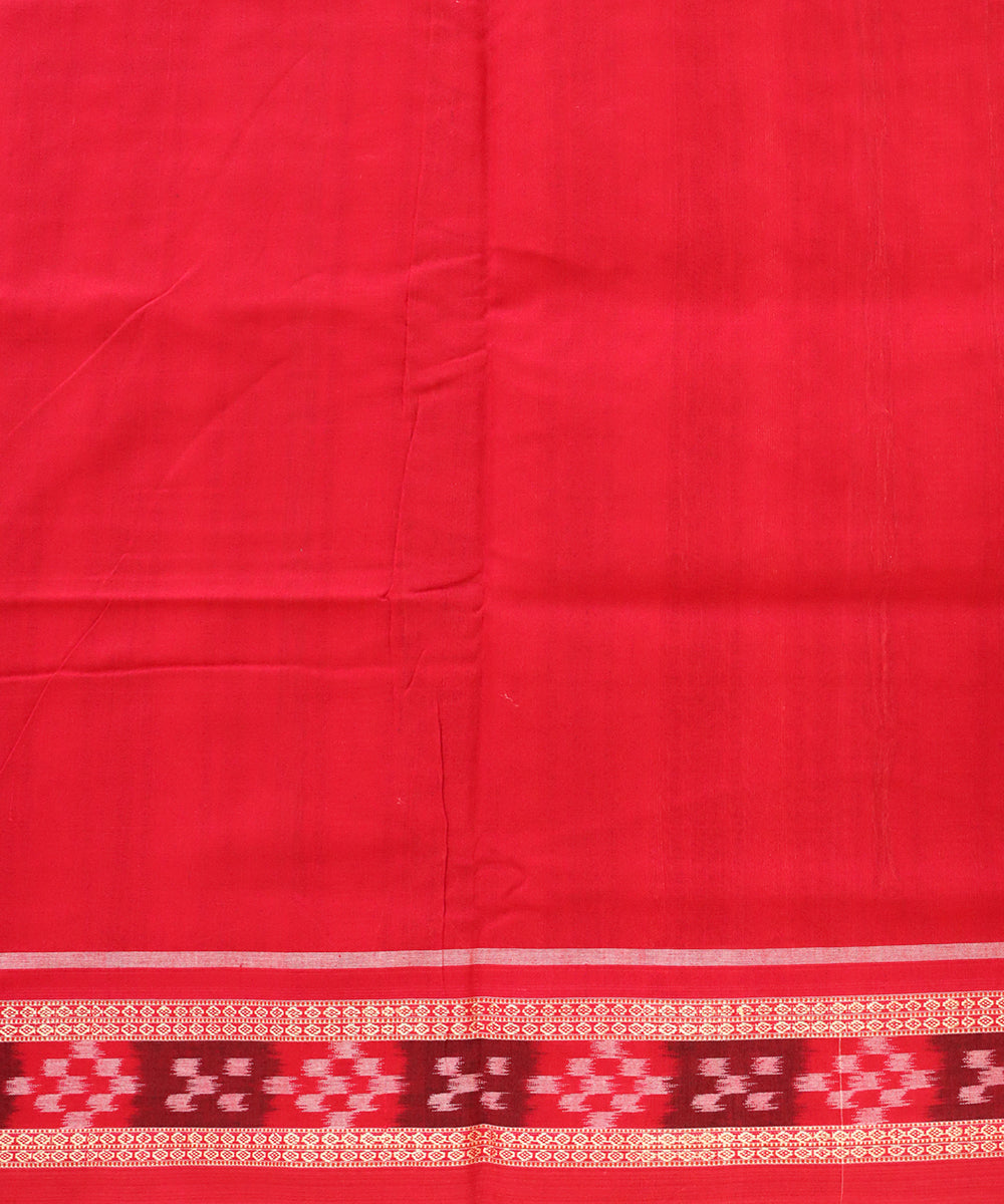 Celadon green chestnut cotton handloom bomkai saree