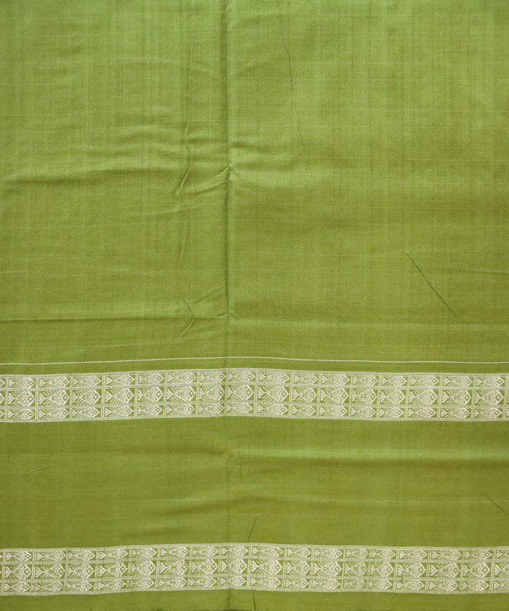Black avocado cotton handloom sambalpuri saree