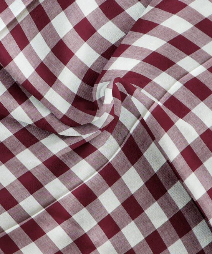 White Claret Handmade Cotton Bedsheet