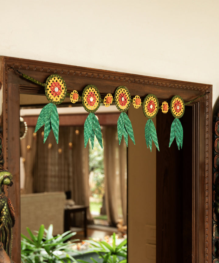 Shubh handcrafted bamboo toran