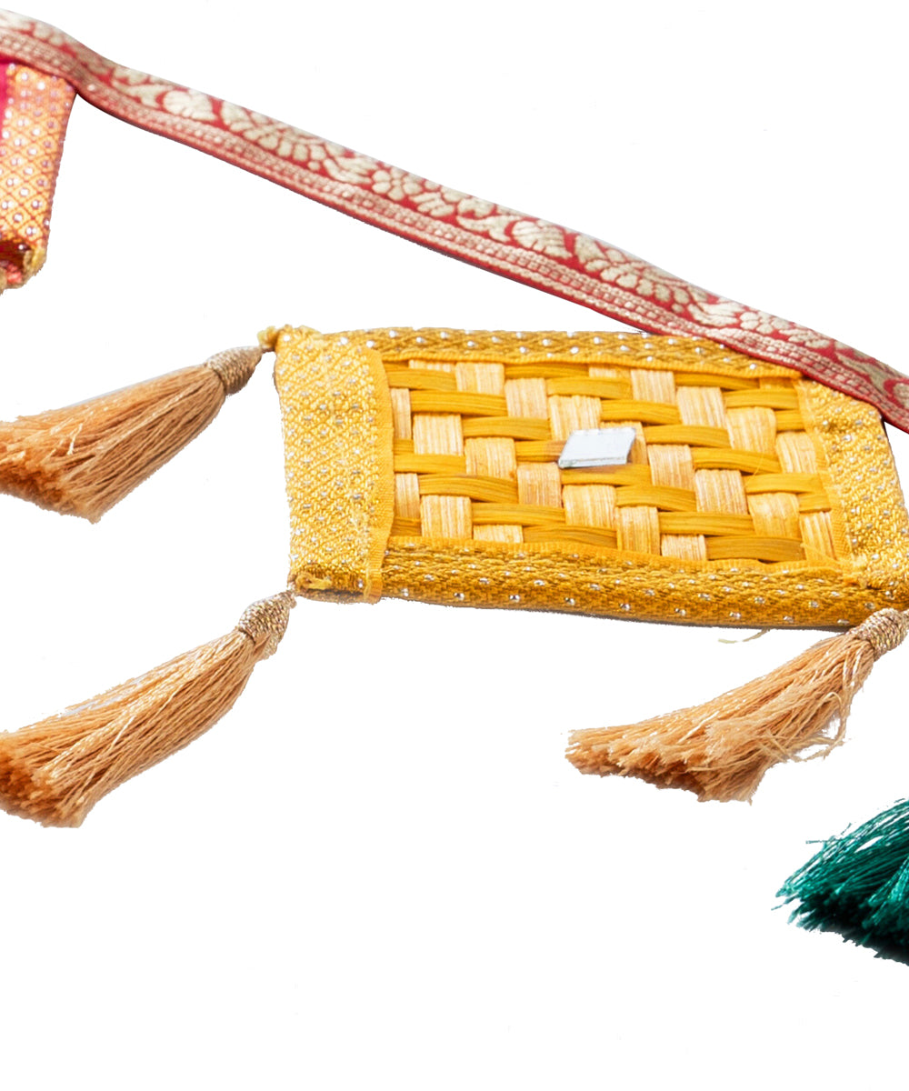 Patang handcrafted bamboo toran