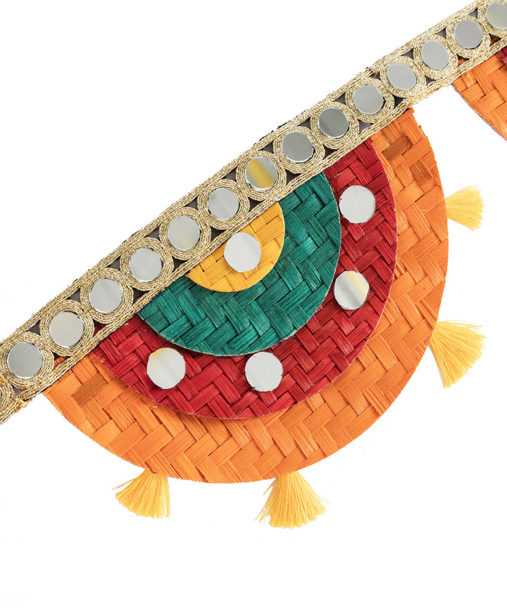 Satrangi handcrafted bamboo toran
