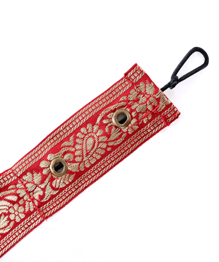 Satrangi marigold handcrafted bamboo toran