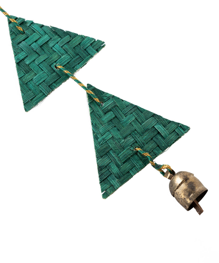 Rangeela handcrafted bamboo door wall hanging - set of 2