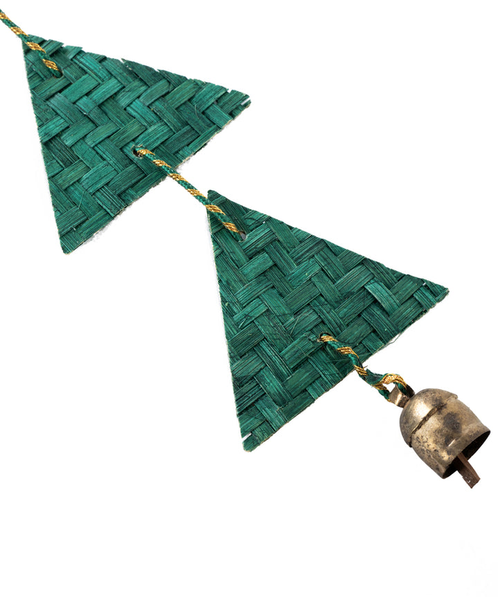 Rangeela handcrafted door bamboo wall hanging - set of 2