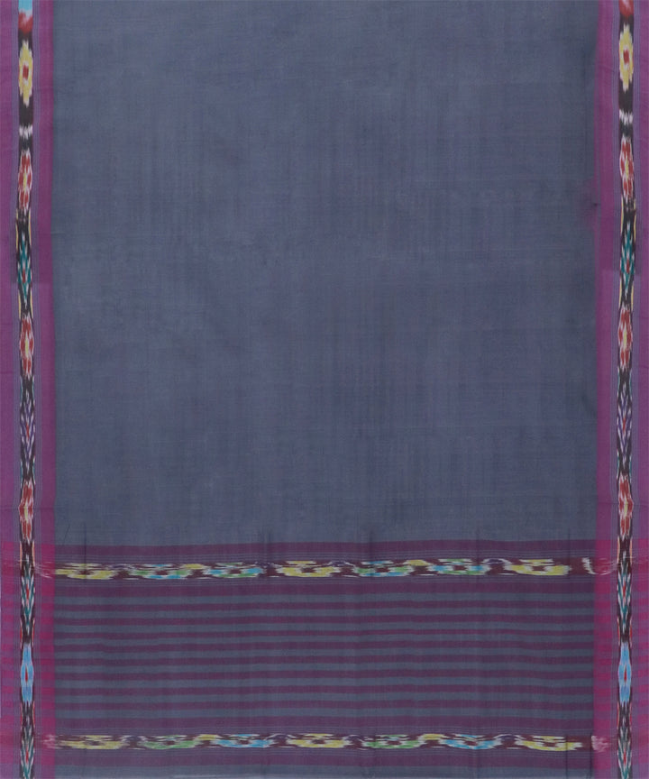 Violet purple cotton handwoven dulla saree