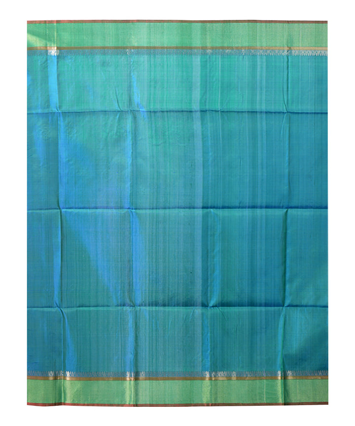 Purple multicolor  handwoven silk saree