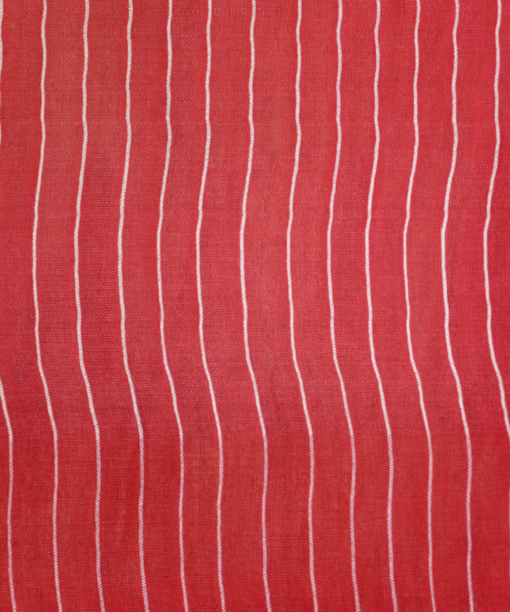 Beige red gopalpur tussar silk handloom odisha ikat saree