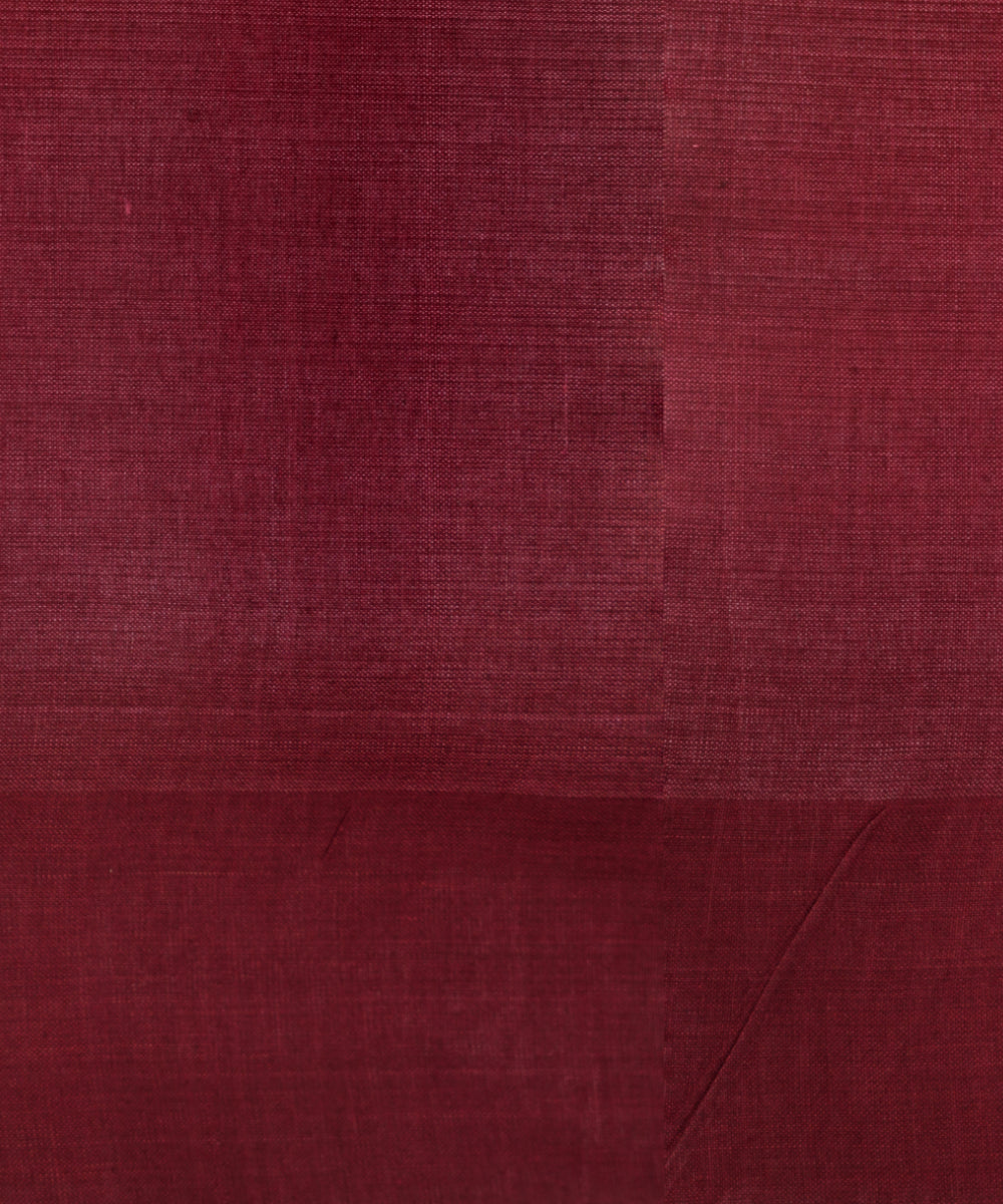 Beige maroon gopalpur tussar silk handloom odisha ikat saree