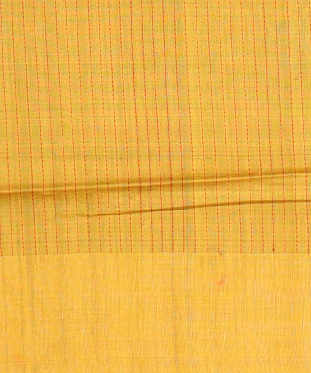 Red tobacco brown raw silk handwoven bhagalpur saree