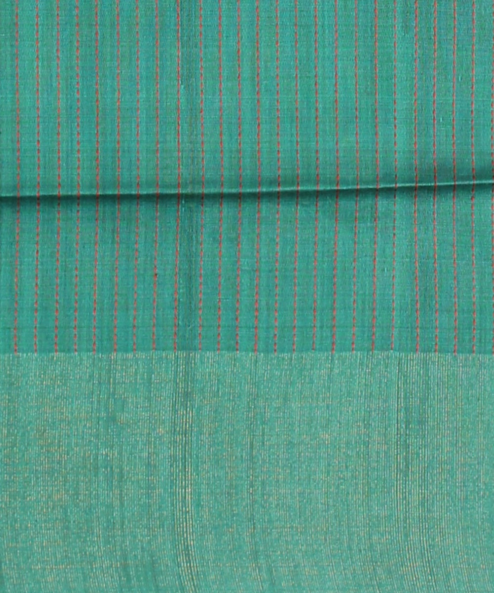 Pink navy blue raw silk handloom bhagalpur saree