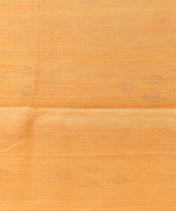 Grey beige raw silk handloom bhagalpur saree