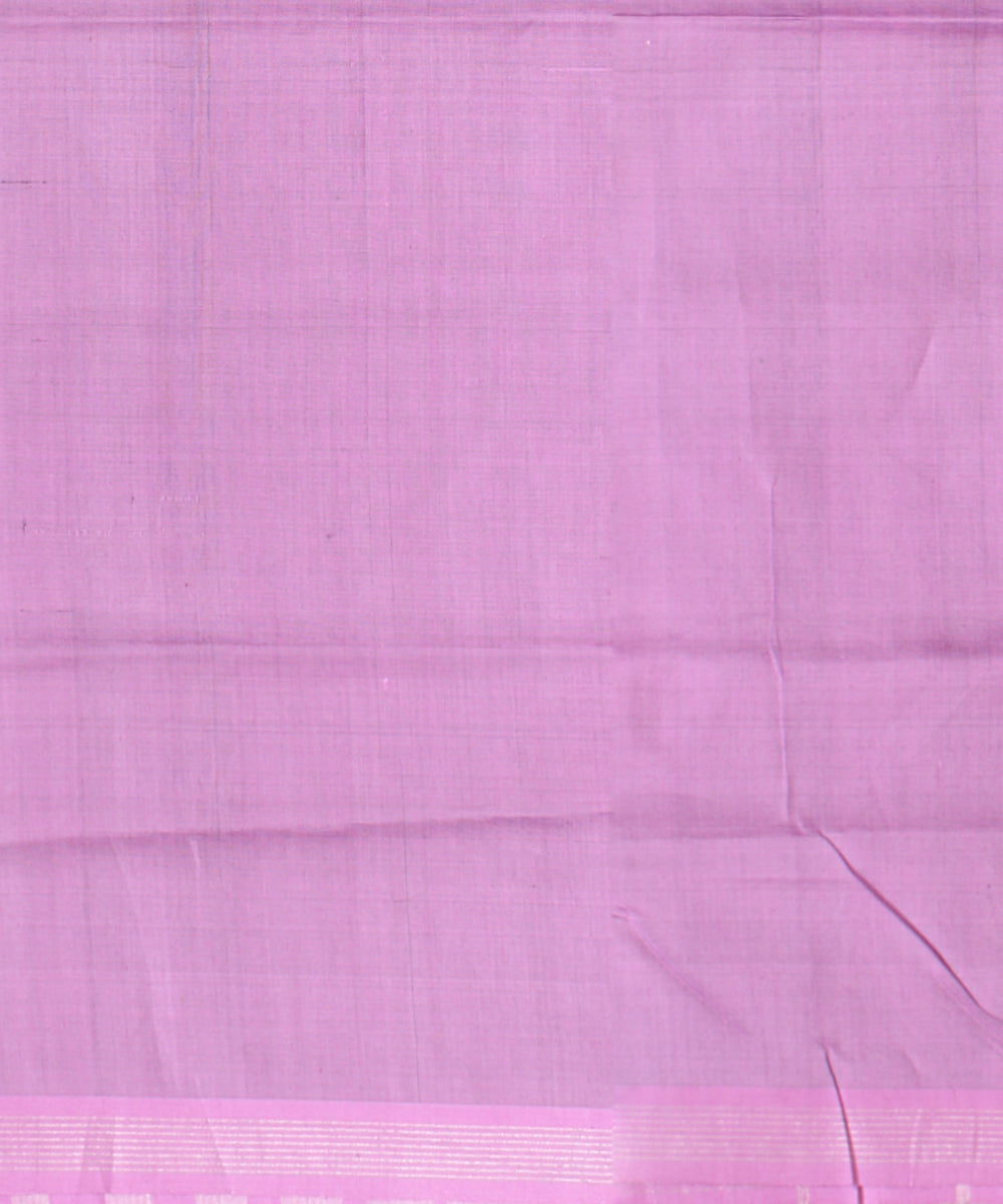 Grey violet raw silk handloom bhagalpur saree