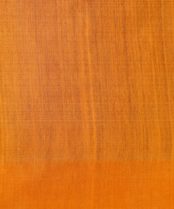 Brown yellow tussar silk handloom gopalpur saree