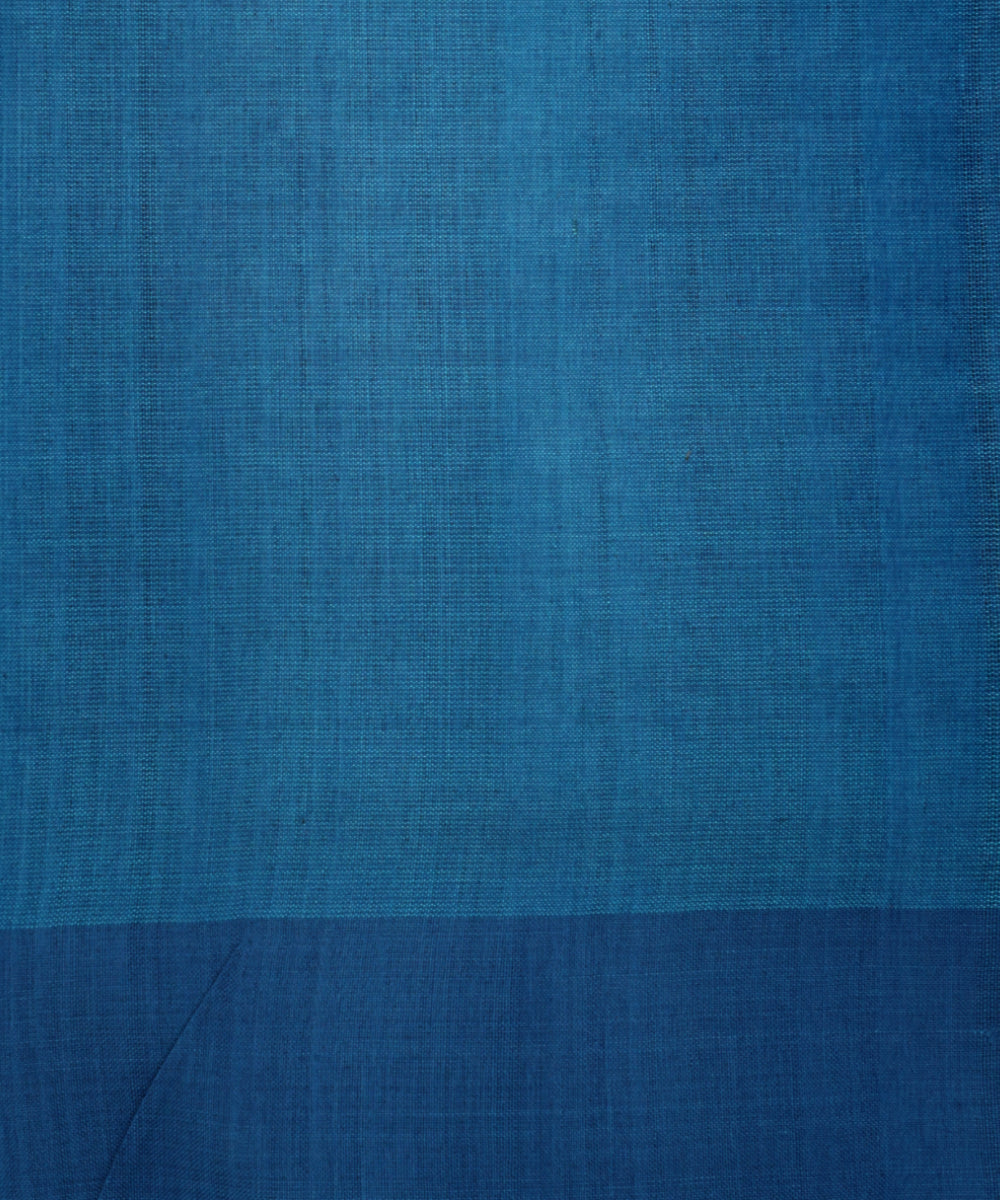 Magenta  sky blue tussar silk handloom gopalpur saree