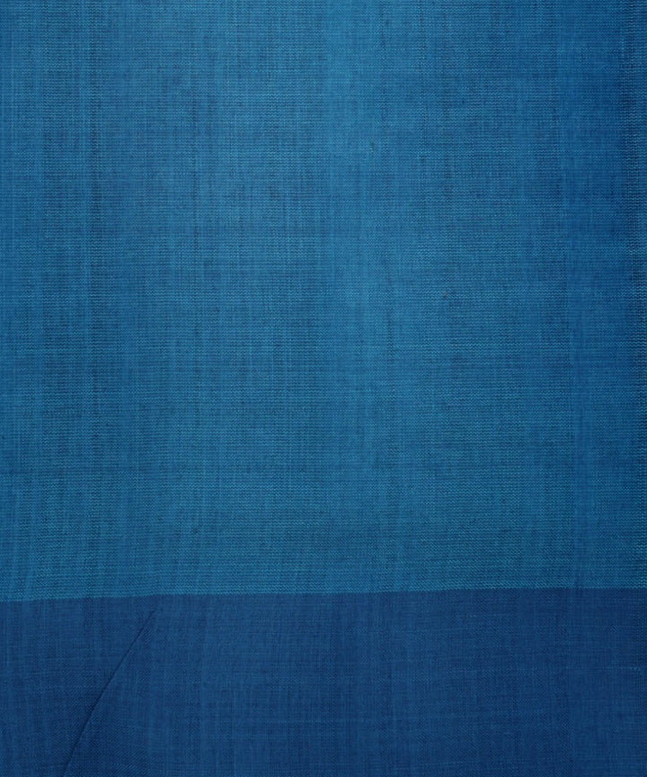 Magenta  sky blue tussar silk handloom gopalpur saree