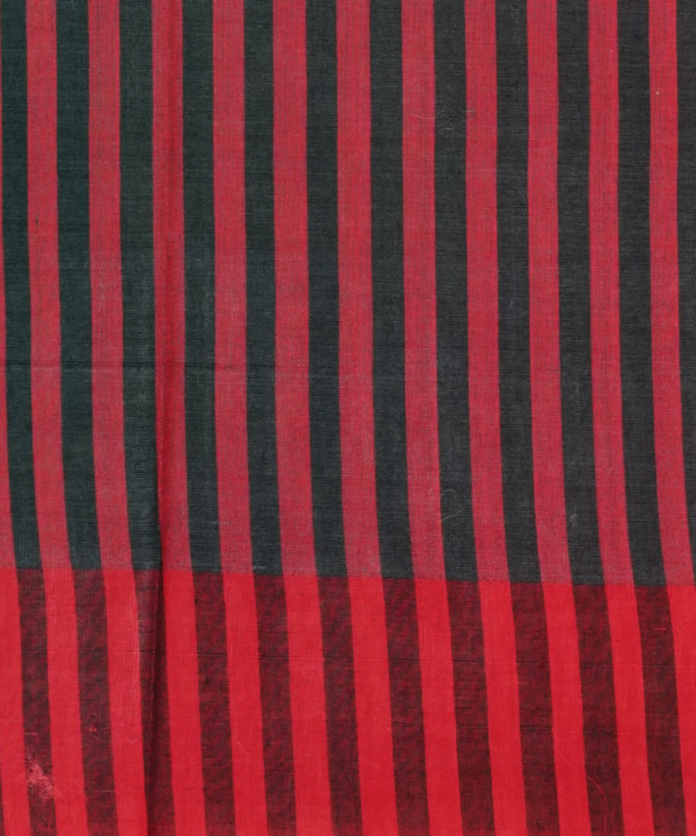Beige black tussar silk handloom gopalpur saree