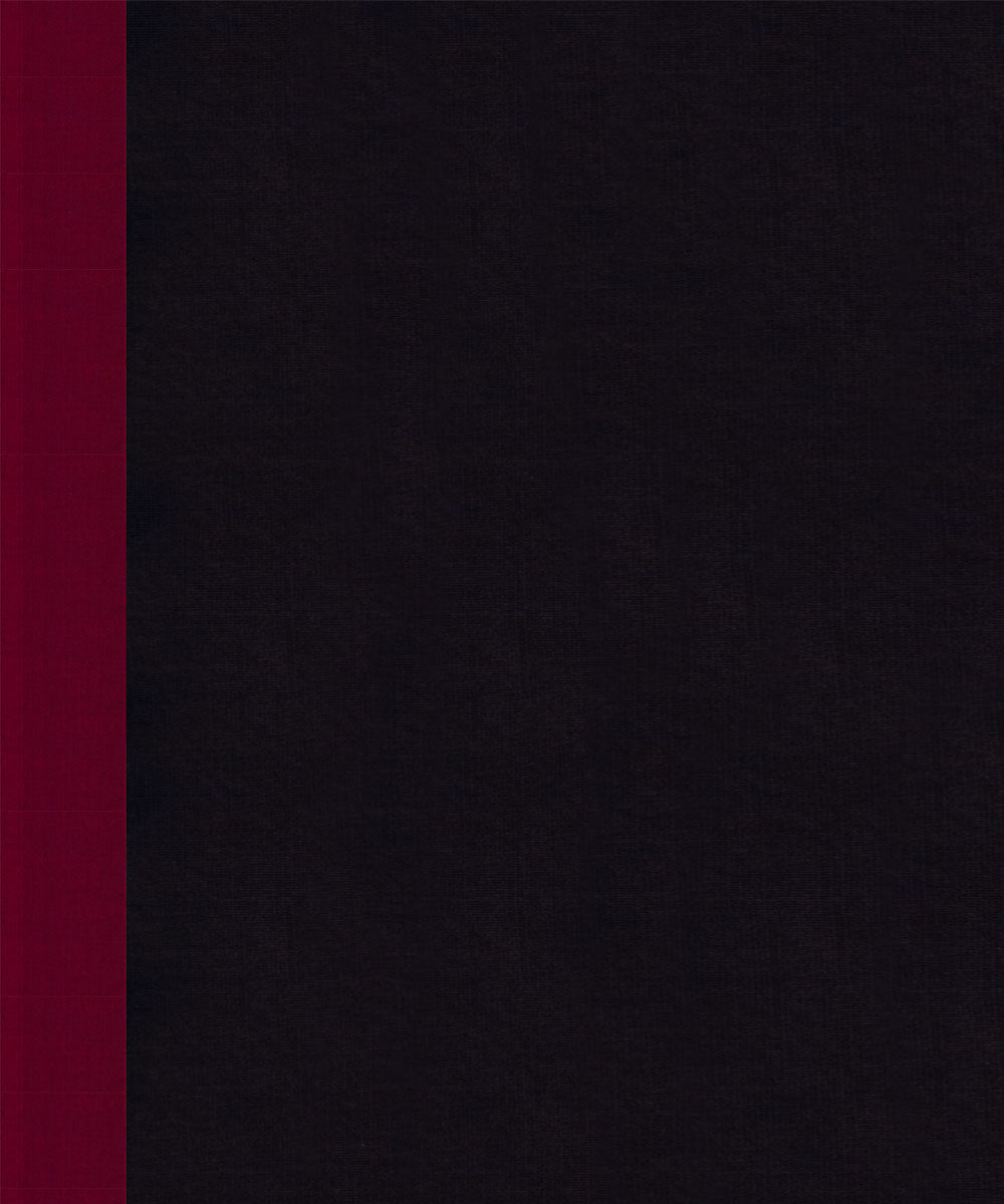 Blue magenta cotton handloom kajivaram saree