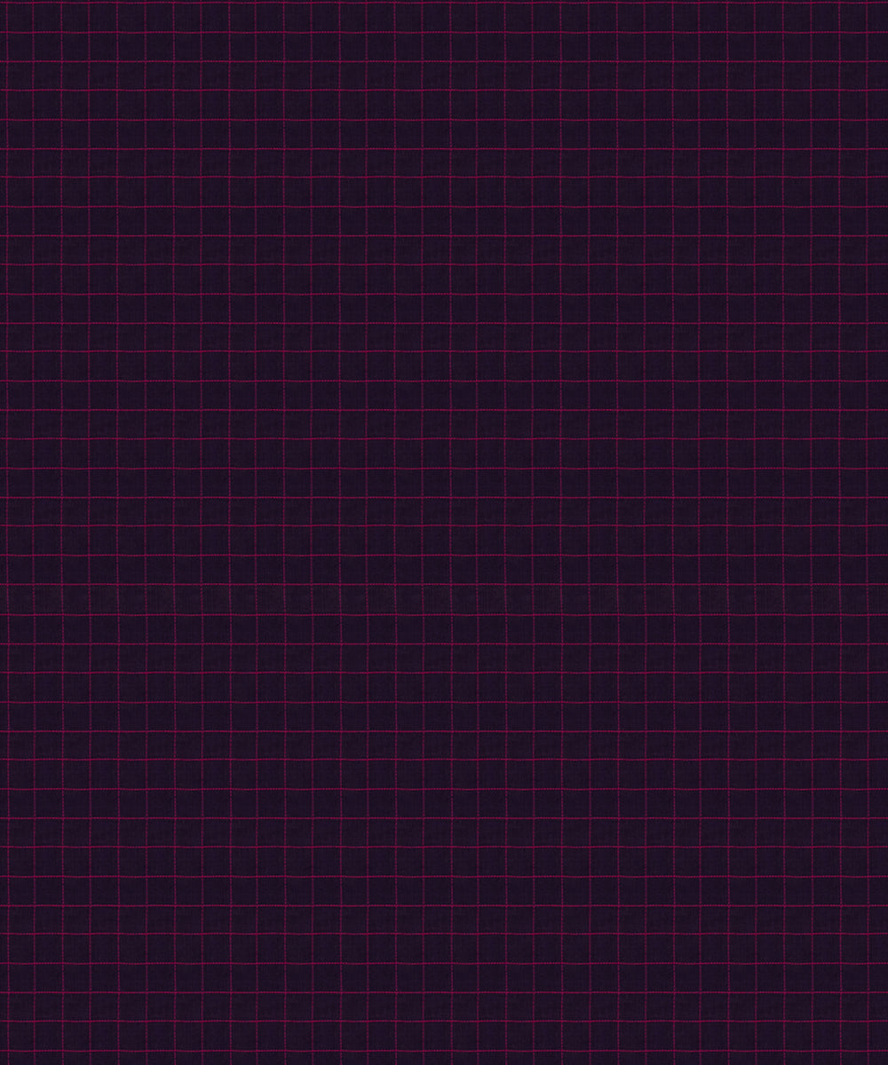 Purple magenta cotton handloom kajivaram saree