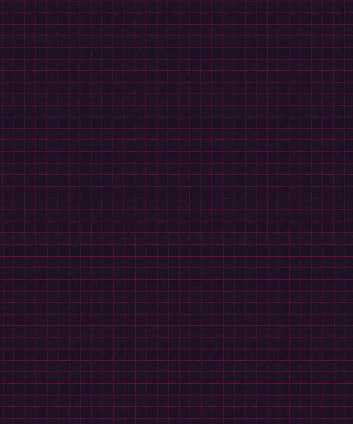 Purple magenta cotton handloom kajivaram saree